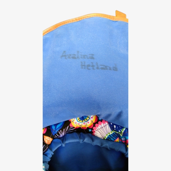 Lychee Bags Canvas Printed Backpack - Picture 5 of 11